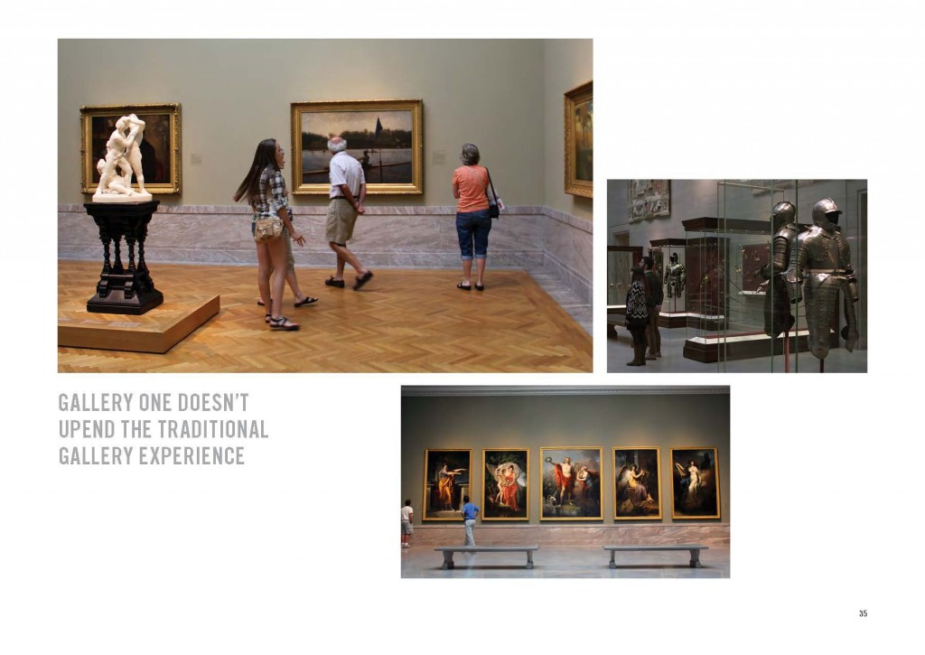 Figure 5: CMA galleries make visitors central to the reinterpretation of the permanent collection. Photo courtesy of Local Projects.