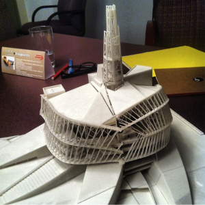 Figure 1 - Tactile Model of Museum
